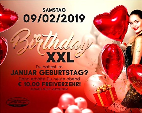 flyer Birthday XXL