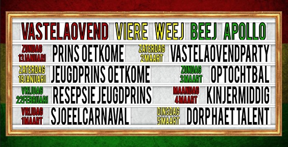 flyer Apollo Carnaval