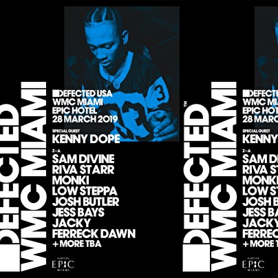 flyer Defected Miami WMC