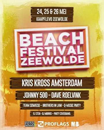 flyer Beachfestival Zeewolde