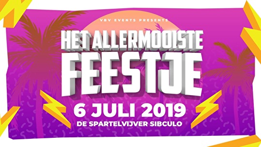 flyer Het Allermooiste Feestje