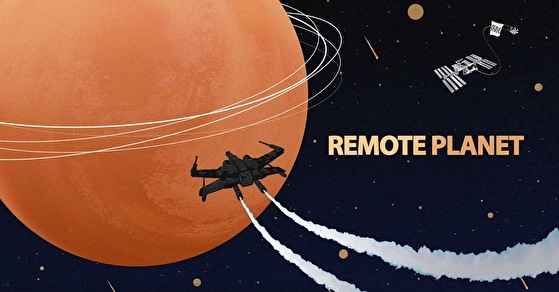 flyer Remote Planet