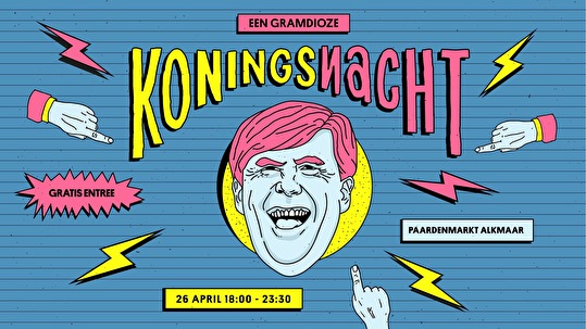 flyer Gramdioze Koningsnacht
