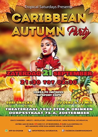 Caribbean Autumn Party