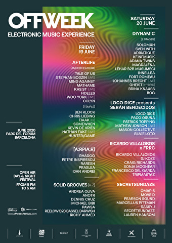 flyer Off Week Festival