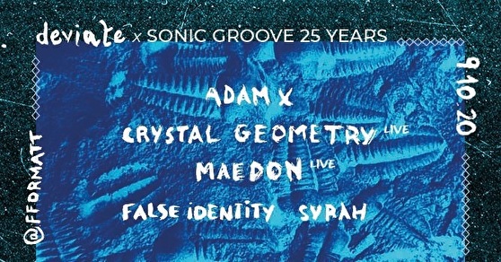 Deviate × Sonic Groove 25 years