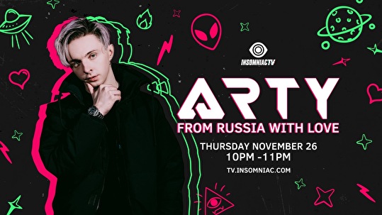 Arty's 'From Russia with Love' Stream