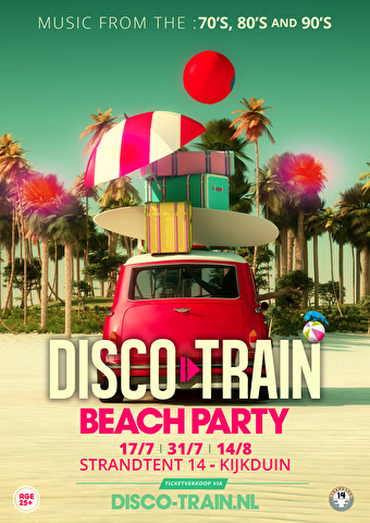 Disco-Train Beach Party