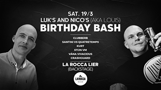 Luk's and Nico's Birthday Bash