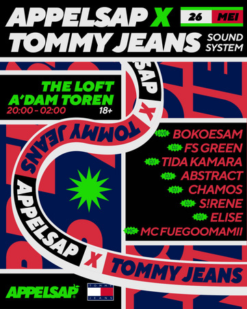Appelsap × Tommy Jeans Soundsystem