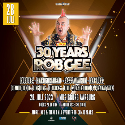 30 Year of Rob Gee
