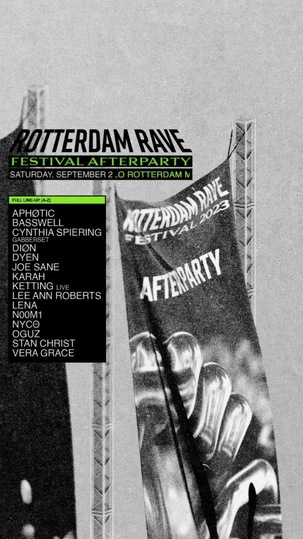 Rotterdam Rave Festival Afterparty