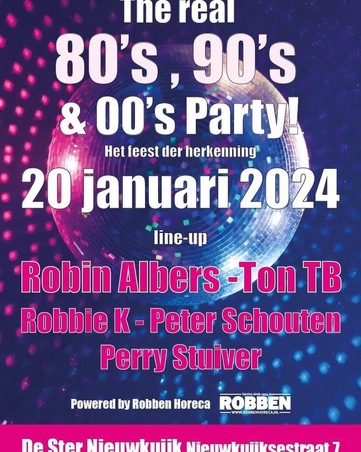 The Real 80's, 90's & 00's Party