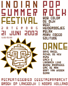 Indian Summer Festival 2003