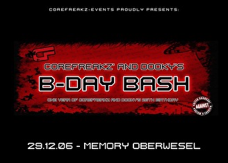 Memory: Corefreakz' and Dooky's b-day bash