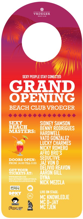 Grand Opening Beachclub Vroeger