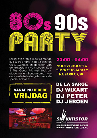 80s & 90s Party