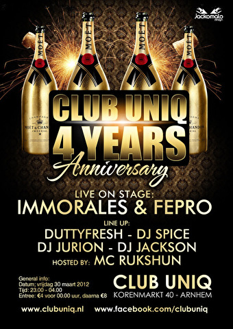 Club Uniq 4 Years Anniversary