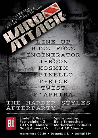 Hard Attack The harder styles afterparty