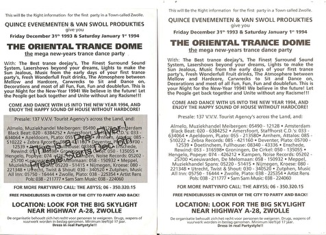 The Oriental Trance Dome