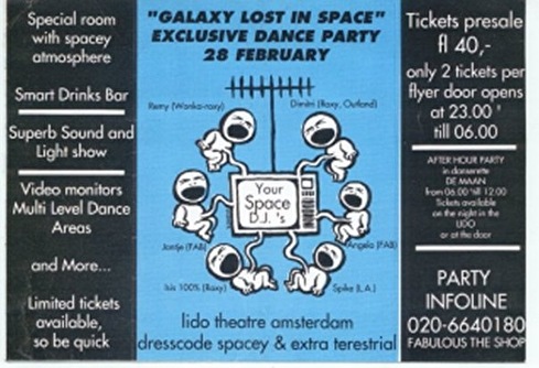 Galaxy lost in Space