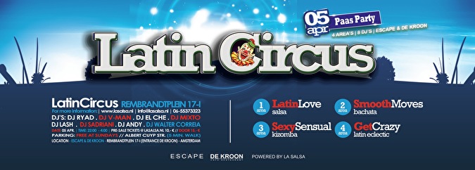 Latin Circus Paas Party