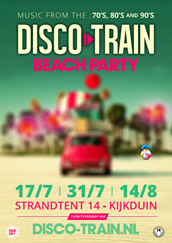 afbeelding Disco-Train Beach Party