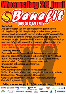 The benefit music event