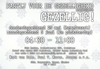 Gezellig Afterparty