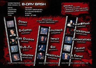 Memory: Corefreakz' and Dooky's b-day bash
